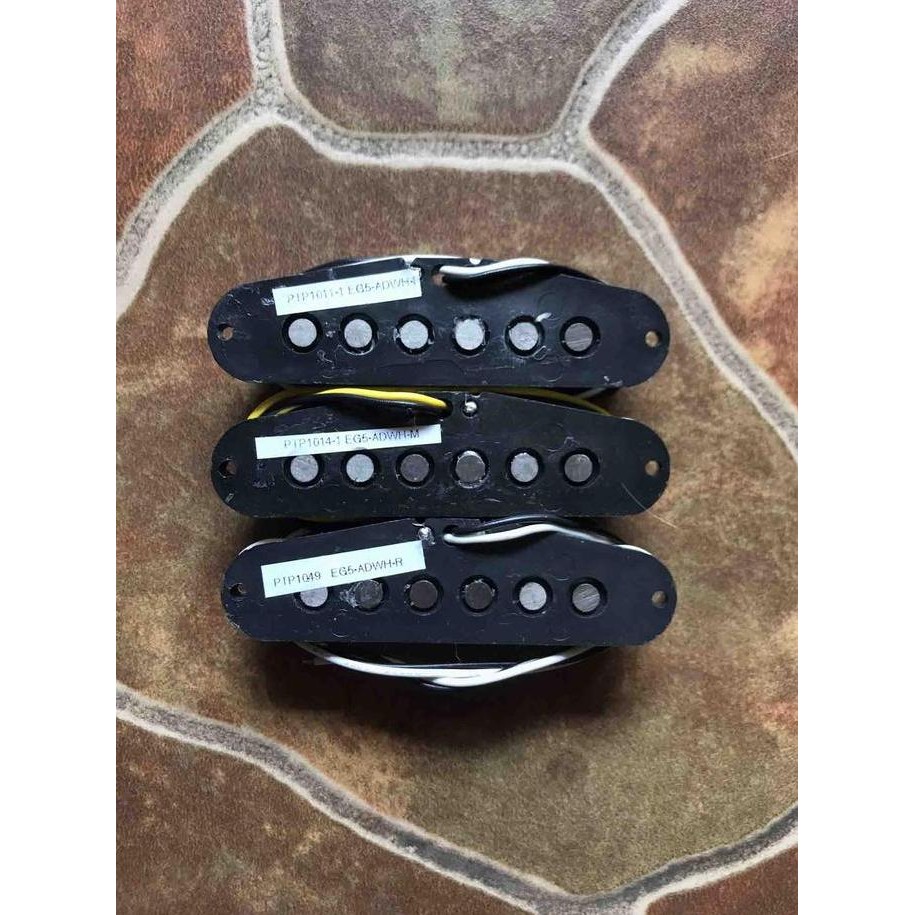 baru Original Pickup Gitar Squier Magnet Alnico Kode Ptp Neck Middle Bridge