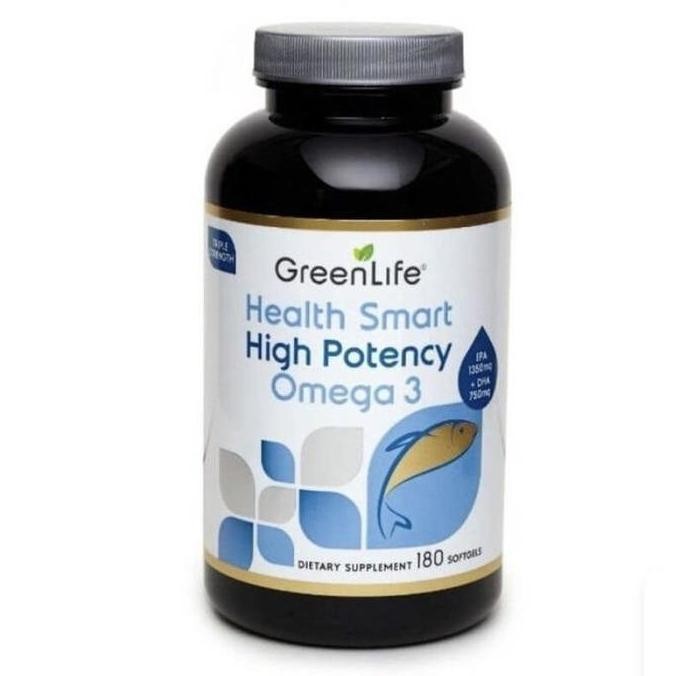 

GreenLife Health Smart High Potency Omega 3, 180s