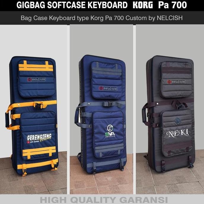 baru Softcase Gigbag Tas Keyboard Korg Pa 700 Custom Bordir Reques Warna by NELCISH
