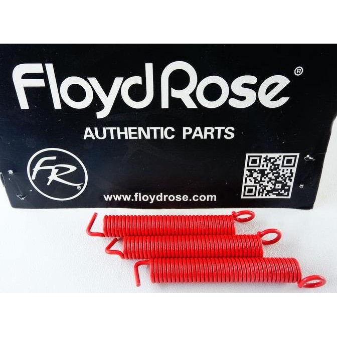 baru Floyd Rose Noiseless Tremolo Springs Red FRTSNRDP