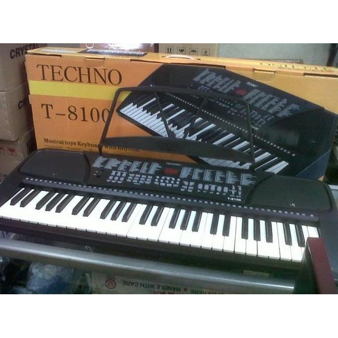 baru Piano keyboard Techno 8100 techno t8100