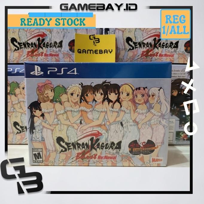 NEW PS4 Senran Kagura Burst ReNewal At The Seams Limited Edition [terbaik][terlaris]