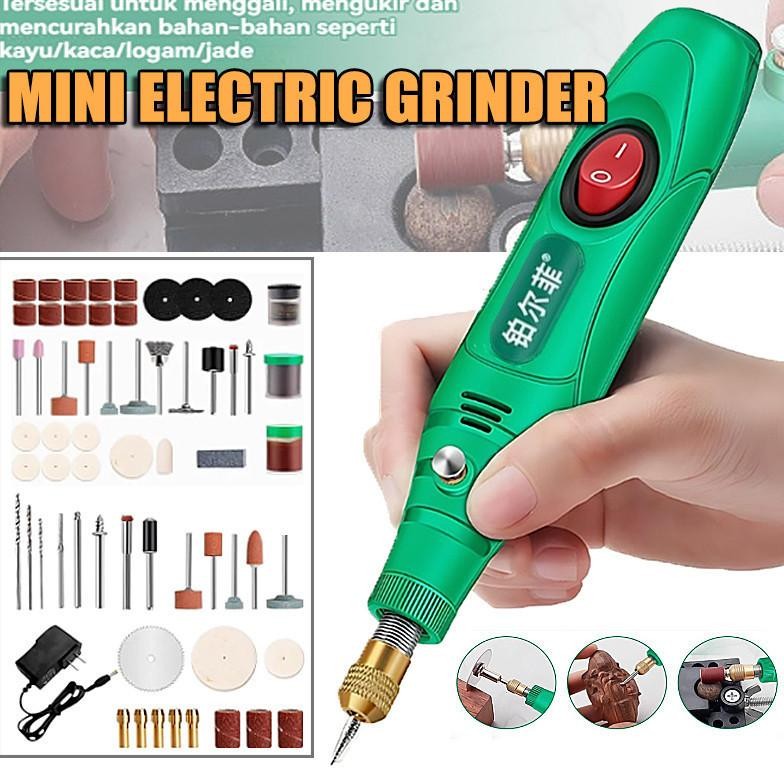 GERENDA LISTRIK BOR MINI 27PCS 12V DC MINI DRILL ELECTRIC ENGRAVER GRINDER GERINDA ELECTRIK LISTRIK 