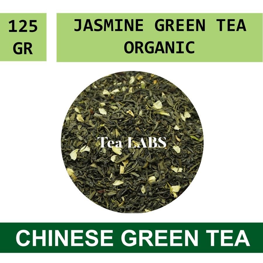 

FM Jasmine Green Tea Premium / Teh Hijau Melati / Chinese Tea 125 GRAM