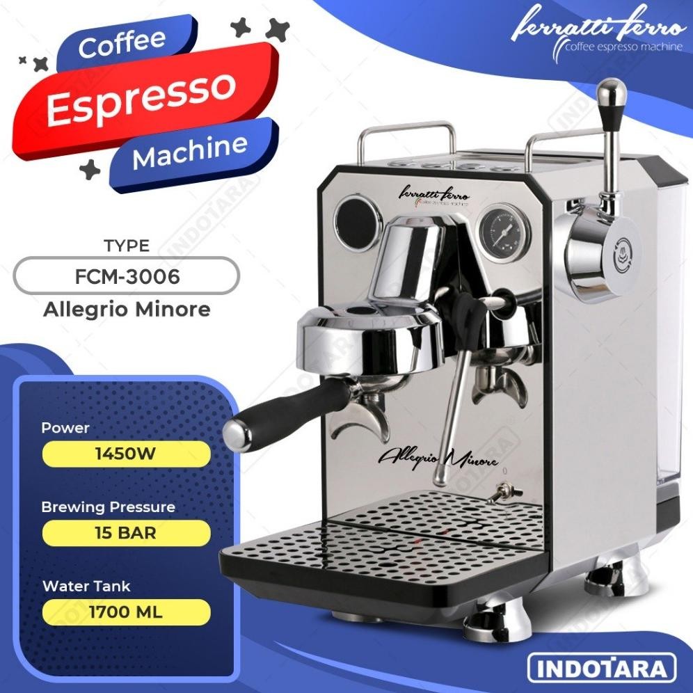 FERRATTI FERRO ESPRESSO MACHINE FCM-3006 ALLEGRIO MINORE