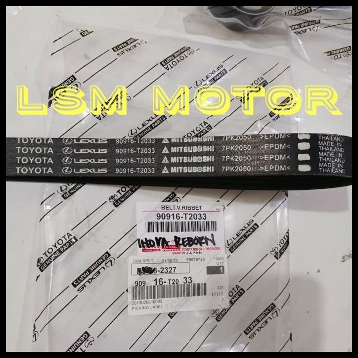 BEST DEAL TALI VAN BELT KIPAS INNOVA DIESEL HILUX LAMA INNOVA LAMA BENSIN  REBORN BENSIN DAN INNOVA 