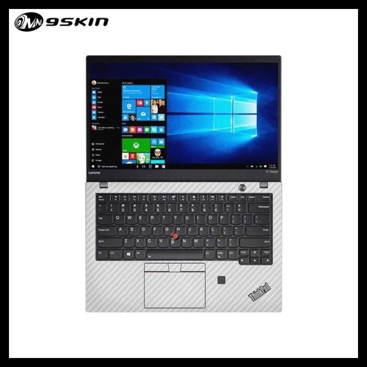 TERMURAH GARSKIN LENOVO THINKPAD X1 CARBON GEN 8 3M WHITE CARBON INSIDE 