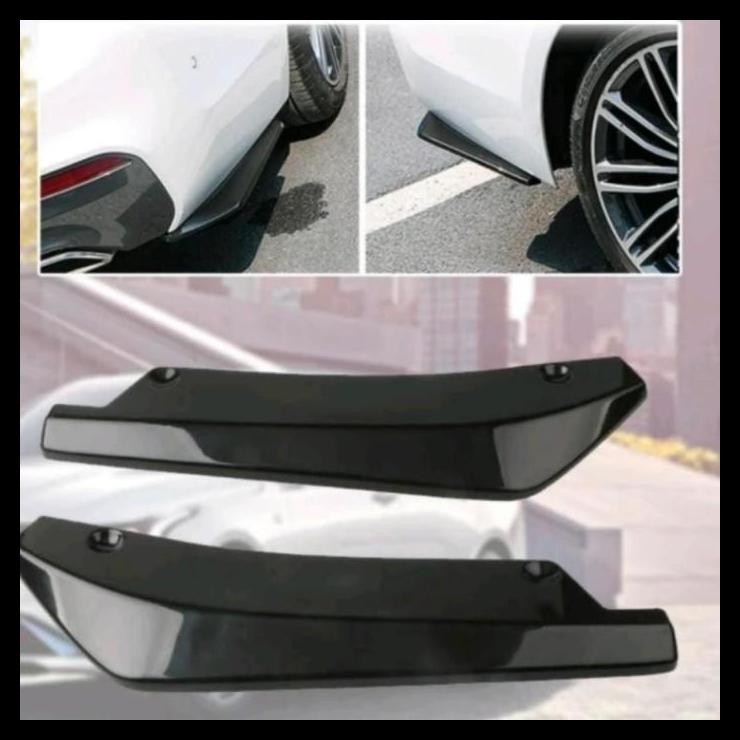 HOT DEAL WINGLET BELAKANG MOBIL VIOS GEN 3 HITAM GLOSY UNIVERSAL 