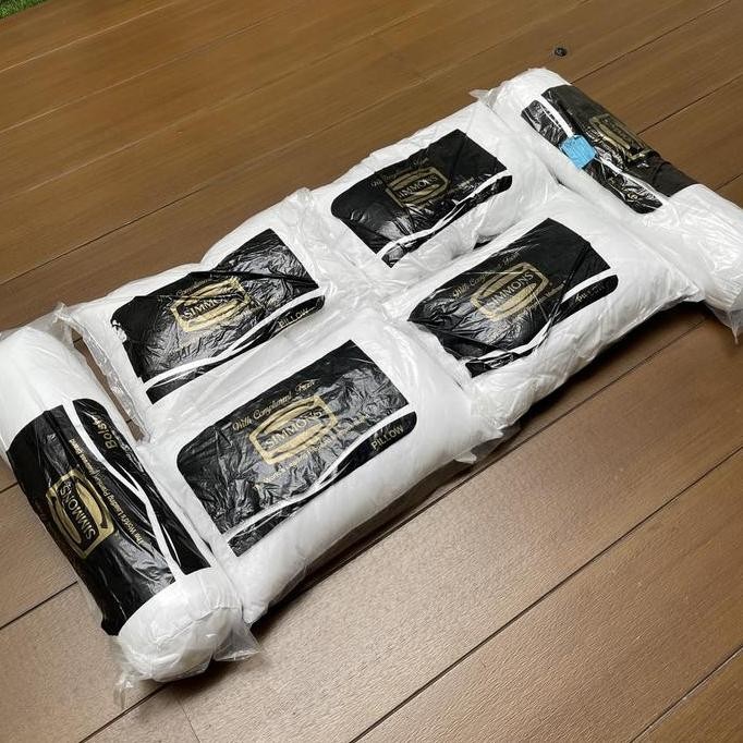 Simmons Pillow Fiber (Bantal)  /  Hollow Fiber (Guling)