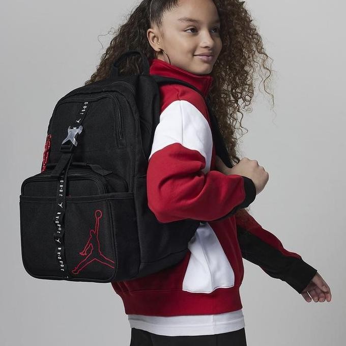TAS RANSEL ANAK NIKE JORDAN BACKPACK WITH LUNCHBOX
