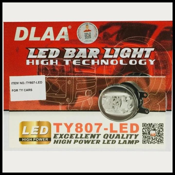 HOT DEAL FOGLAMP LED TOYOTA UNIVERSAL - FOGLAMP TOYOTA AVANZA - FOGLAMP INNOVA - LED 