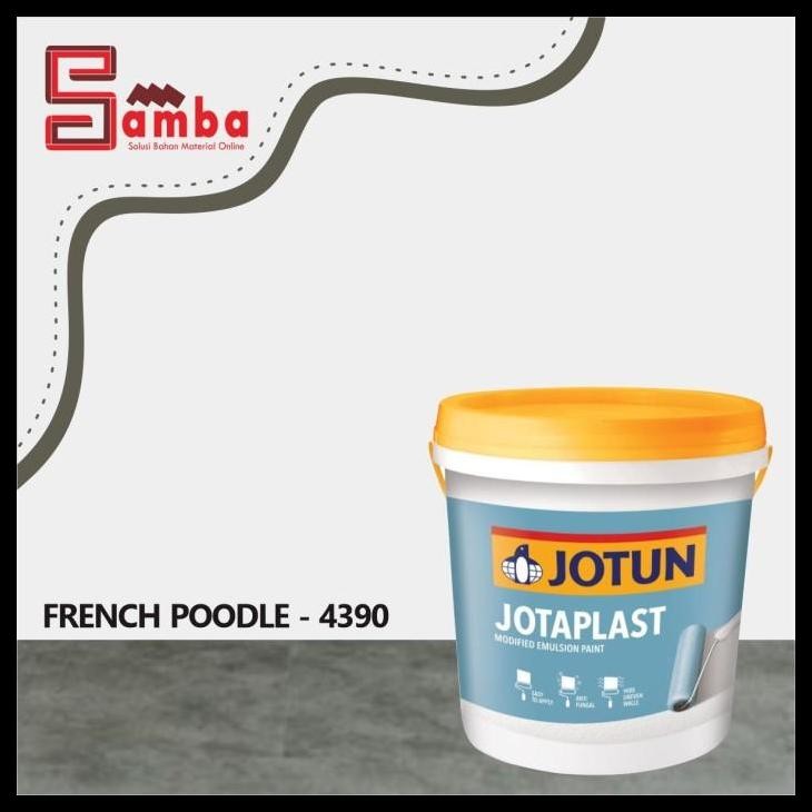 TERBARU JOTUN 4390 FRENCH POODLE JOTAPLAST 26KG / CAT TEMBOK INTERIOR