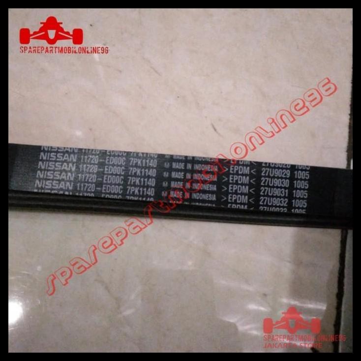 DISKON FAN BELT TALI KIPAS NISSAN GRAND LIVINA 1.5 1500CC 7PK1140 ORI 