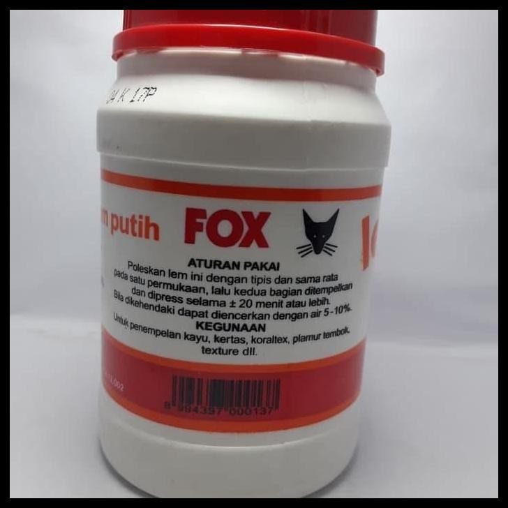 

DISKON LEM FOX PUTIH 500 GRM / LEM FOX BOTOL / LEM KERTAS !!!