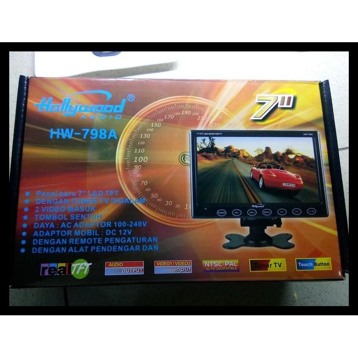 TERBARU AUDIO MOBIL / AUDIO HOLLYWOOD HW-798A 7 INCHI CALYA 