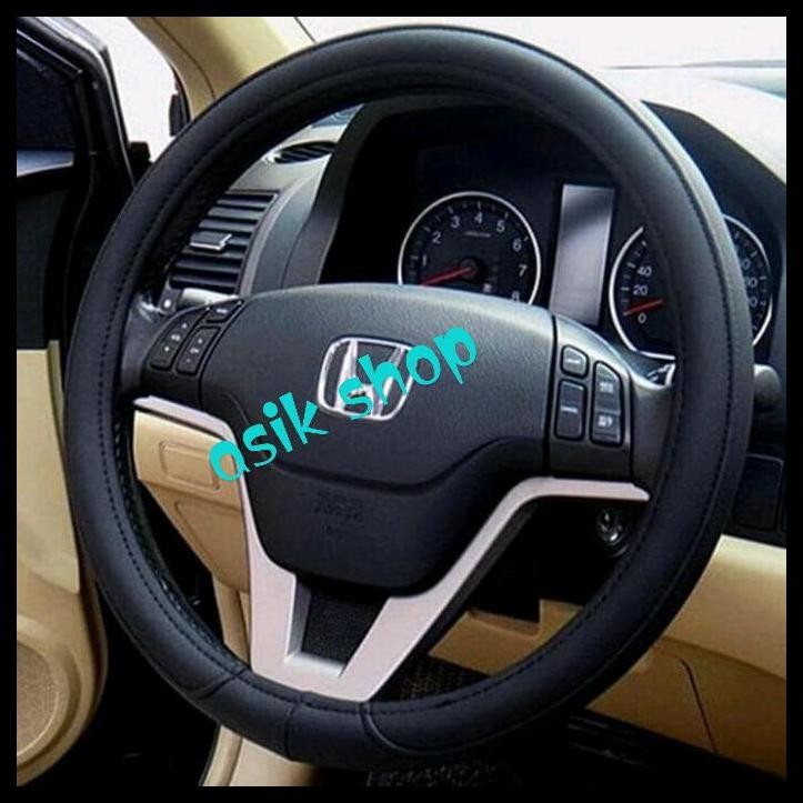 GRATIS ONGKIR SARUNG STIR MOBIL VIOS GEN 2 COVER SARUNG STIR KULIT HITAM SPORTY 
