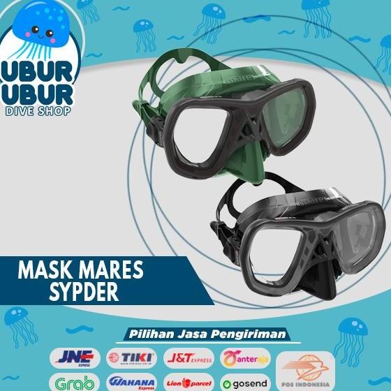 Mask Mares Spyder Spearfishing Freediving - Masker Selam Low Volume