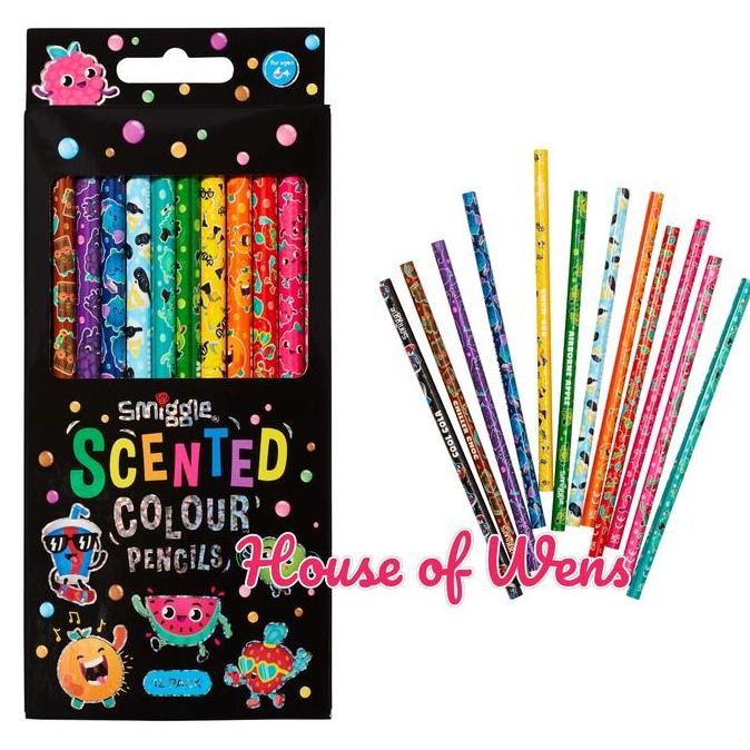 

NEW SMGLE SCENTED COLOUR PENCIL PACK X14 ORINAL - PENSIL WANGI SMGLE