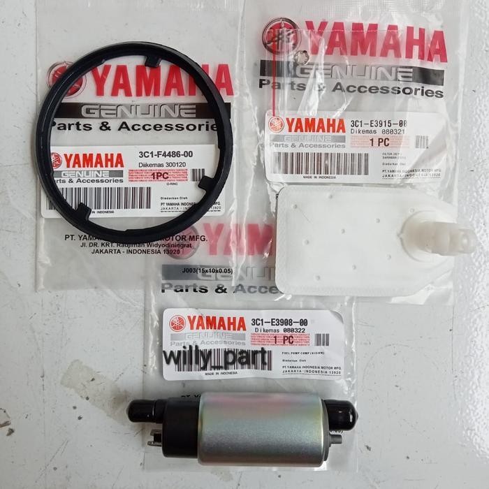Filter Bensin + Fuel Pump Seal Oring Fuel Pump + Rotak Vixion Old 3C1 Original Dan Terpercaya