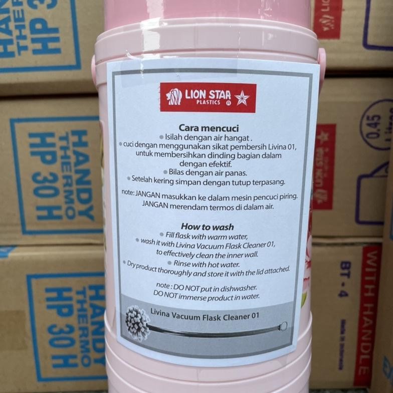 Lion Star Thermos Air Panas Vacuum Flask 0.45 0.65 1.2 Liter Termos Air Panas Kecil / Termos Piknik 