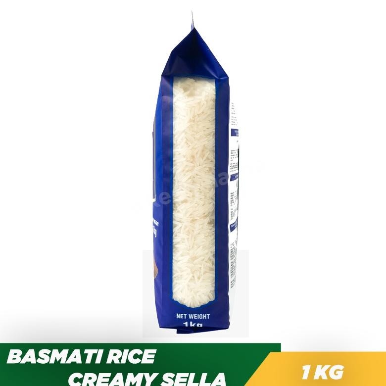 

Eelic Beras Basmati Syakira Creamy Sella 1121 Ukuran 1Kg - Kemasan Asli (Bukan Re-Packing) Se-7