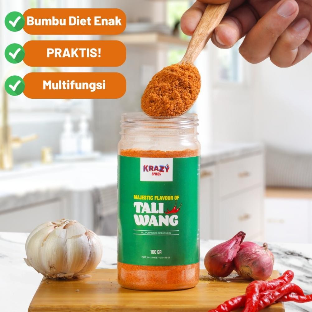 

Viral Krazy Spices Bumbu Diet Marinasi Dry Rub 100 Gr We69