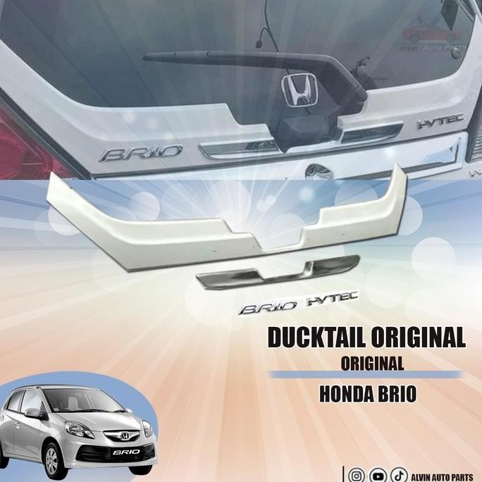 DUCKTAIL HONDA BRIO ORIGINAL - SEVENCODE ORIGINAL DAN TERPERCAYA
