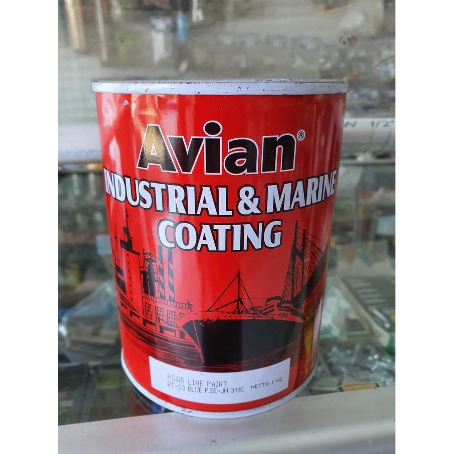 Avian Industrial & Marine Coating 1Kg | Cat Kapal | Cat Jalan Avian