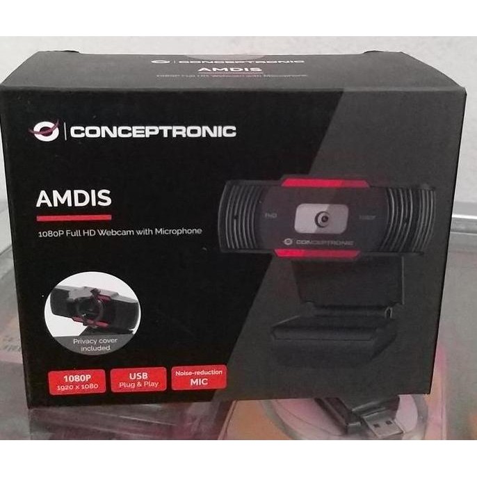 Webcam 1080P Full HD With Microphone HEMAT