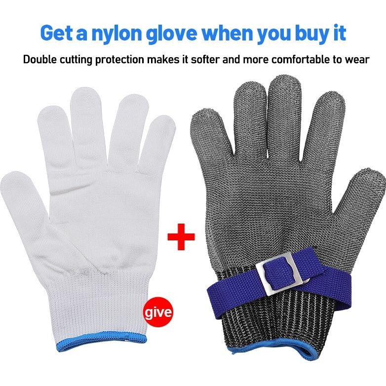 Viral Sarung Tangan Anti Potong/Sarung Tangan Keselamatan Anti Sayat Pisau/Sarung Tangan Anti Sayat 