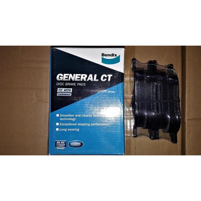 Kampas Rem Depan PEUGEOT 307,PEUGEOT 207 BENDIX Brake Pad DB 1758 GCT