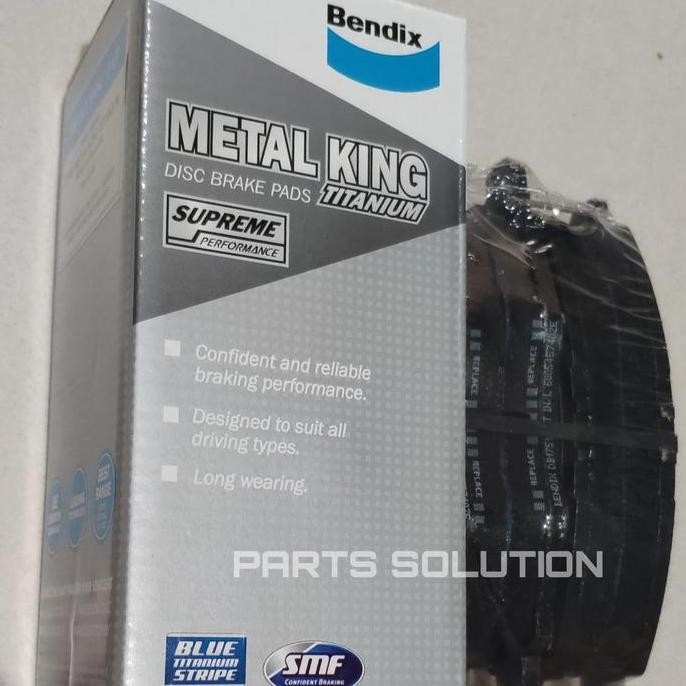Kampas Rem Depan Toyota New Innova Reborn BENDIX Metal King DB2396 MKT