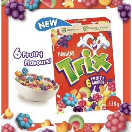 

Nestle Trix Fruity Cereal - 330gram