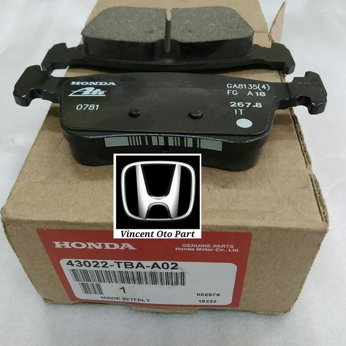 Spare Part Kampas Rem roda depan Honda Civic Turbo Onderdil mobil