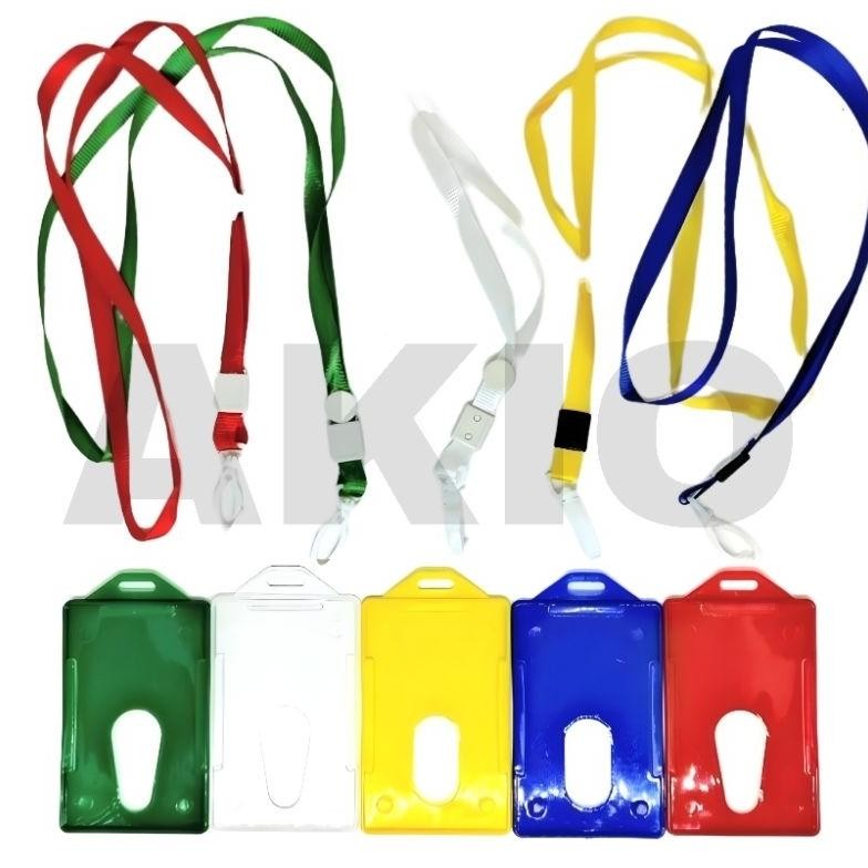 

Name Tag ID Card Holder Panitia Gantungan Kartu Nama Tali ID Card