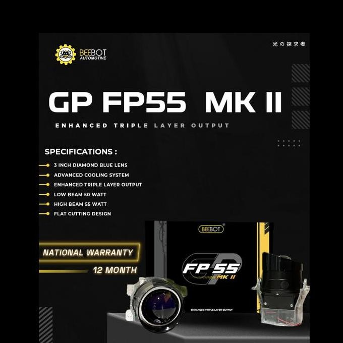 BEEBOT FOGLAMP PROJECTOR - FP55 MARK II