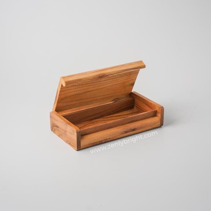Kotak Cerutu Kayu Jati