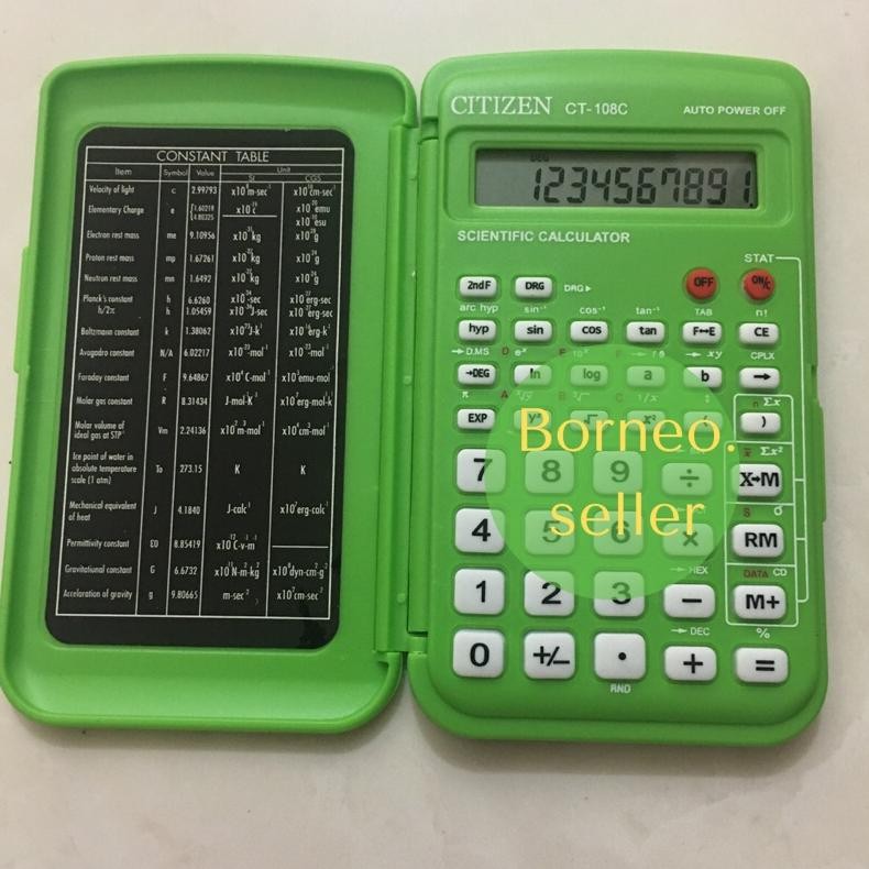 

Calculator Ilmiah CT 108 KC108 CT108 SCIENTIFIC MURAH 108 Warna