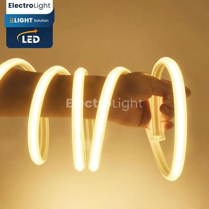 Lampu Strip Led Cob 220V Selang 1Roll 100Meter Waterproof