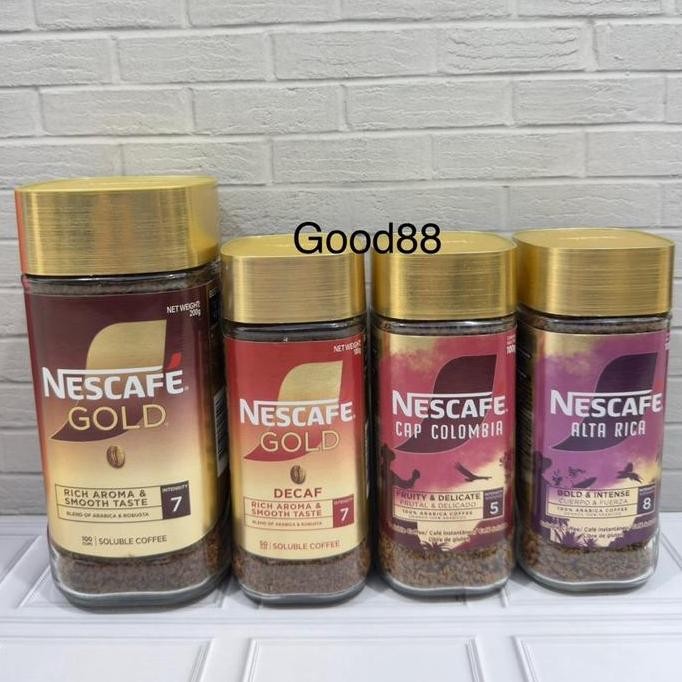 

Nescafe Gold Jar Malaysia/ Nescafe Jar 100/200Gr