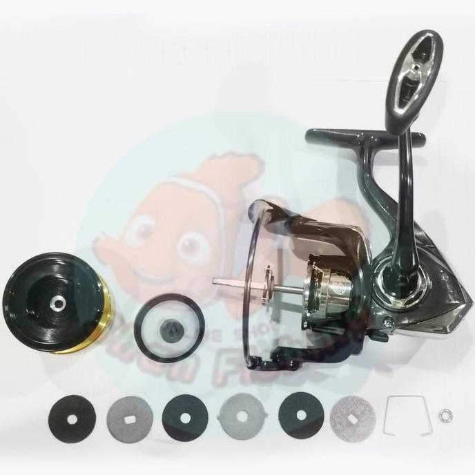 Reel Spinning Elito Moray XP Saltwater Carbon Body