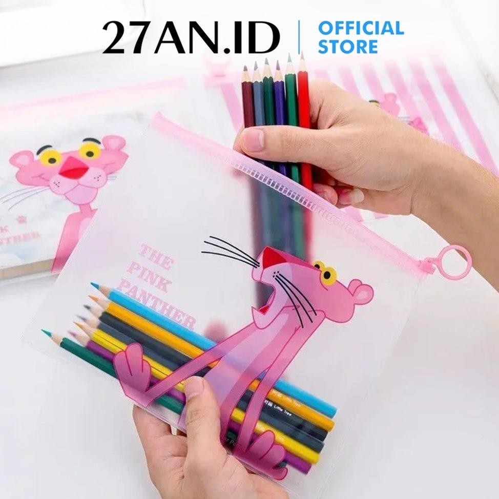 

Tempat Pensil Transparan T99 Unicorn & PK Pther / Map File Unicorn / Zipper Bag