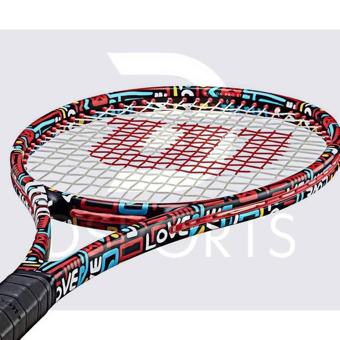 WilsonPro Staff Britto V 13 Hearts 315 g 16x19 Racket Tennis Tenis