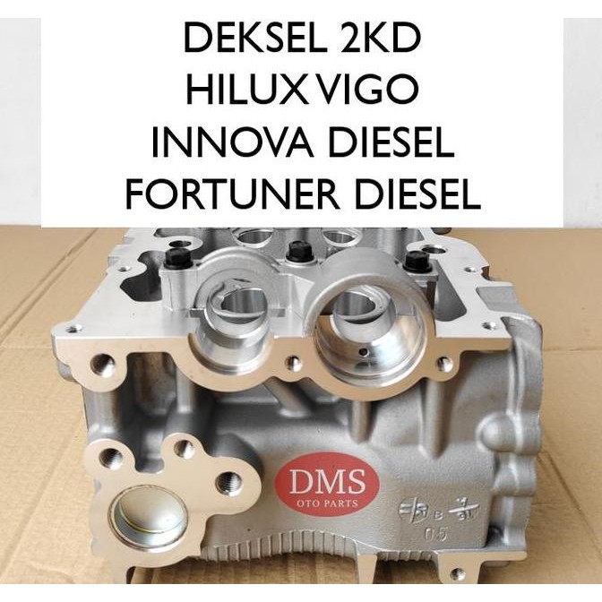 DEKSEL CYLINDER HEAD HILUX INNOVA 2KD DIESEL FORTUNER 2KD