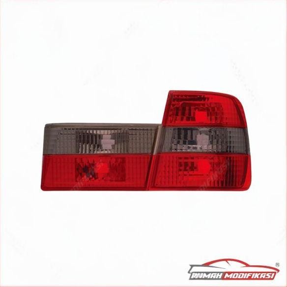 STOP LAMP - BMW E34 1988-1995 - EAGLEEYES - CRYSTAL - RED SMOKE