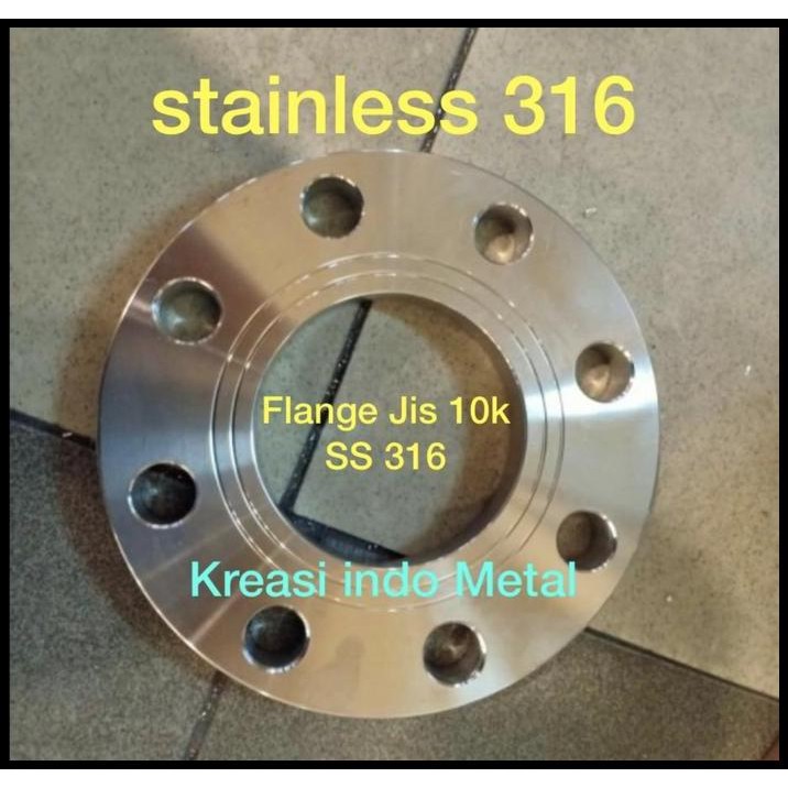 6" Flange Jis 10K SS 316 / 6 inch Stainless 10 K -Sus SS316 DN 150
