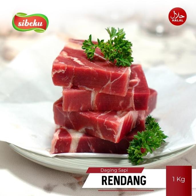 

Daging Sapi Rendang Halal & Higienis 1 Kg Frozen Food Import Dari Aus
