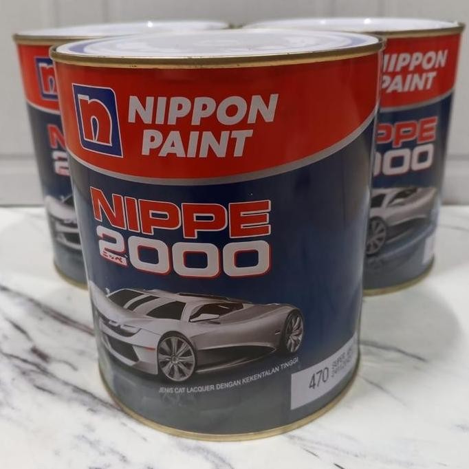 Cat Nippe 2000 Nippont Paint  1Kg Original - Hitam 480