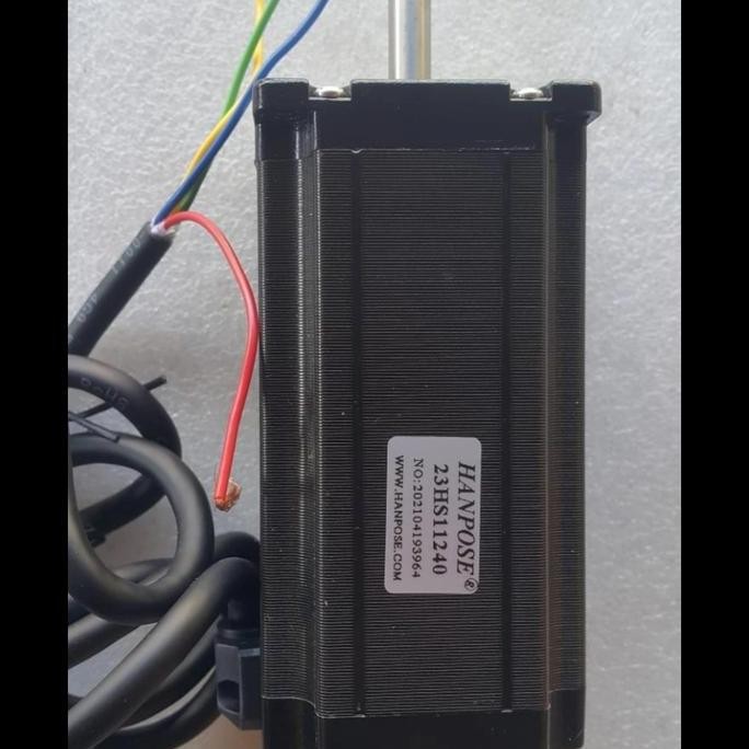 BARU  Motor Nema 23 as 8mm torsi 30kg.cm 23HS112400 nema 23 hanpose nema23