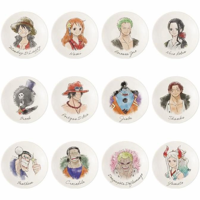 Ichiban Kuji One Piece Vol. 100 Anniversary Prize L Piring Kecil PM